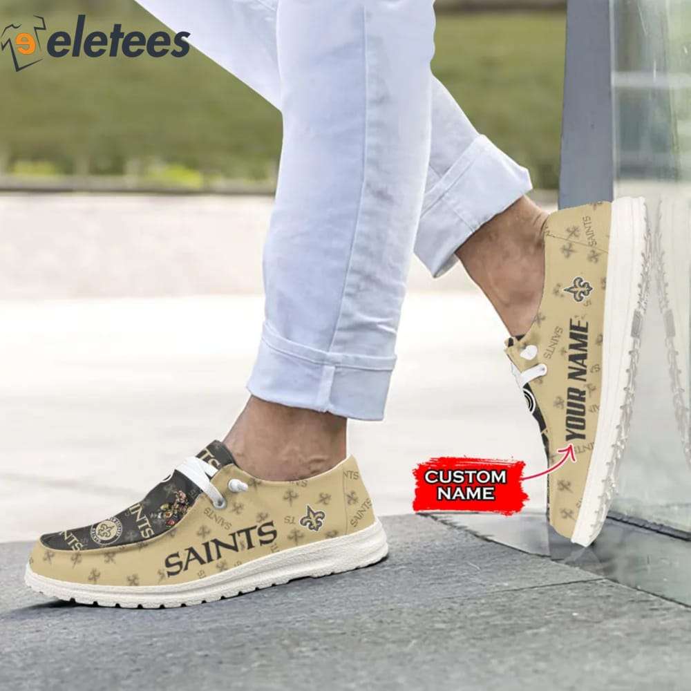 Saints canvas store shoes