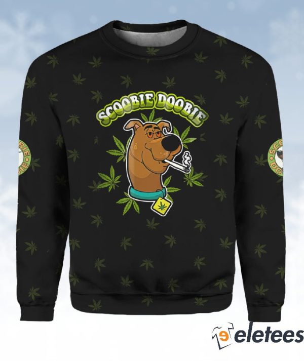 Scoobie Doobie Weed Puff Puff Pass Scooby A Doobie Sweater