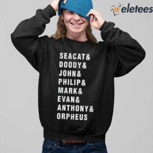 Seacat Doody John Philip Mark Evan Anthony Orpheus Shirt 3