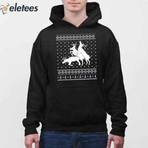Sexing Reindeer Ugly Jumper Sweatshirt 2