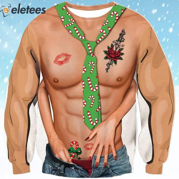 Sexy Muscle Ugly Christmas Sweater