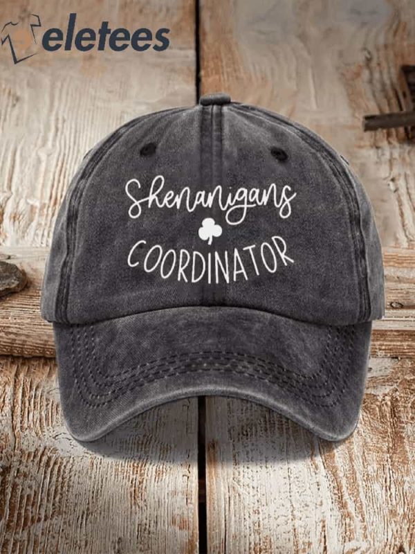 Shenanigans Coordinator St. Patrick’s Day Sun Hat