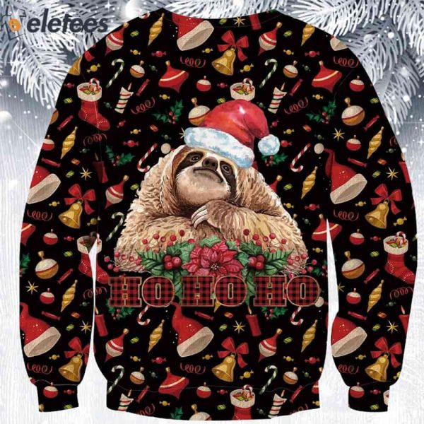 Sloth X-Mas Ugly Christmas Sweater