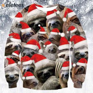 Ugly sweater outlet sloth