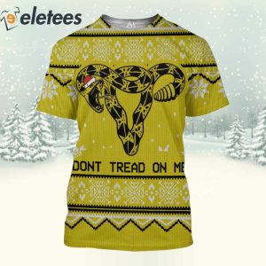 Snake Don't Tread On Me 3D All Over Print Christmas Sweatshirt