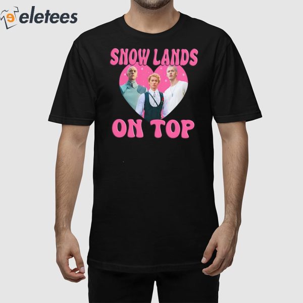 Snow Lands On Top Of Me Shirt