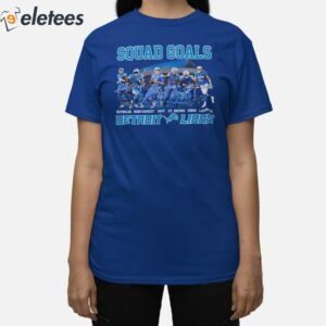 Squad Goals Detroit Lions Shirt 3