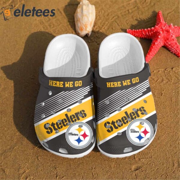 Steelers Here We Go Clogs
