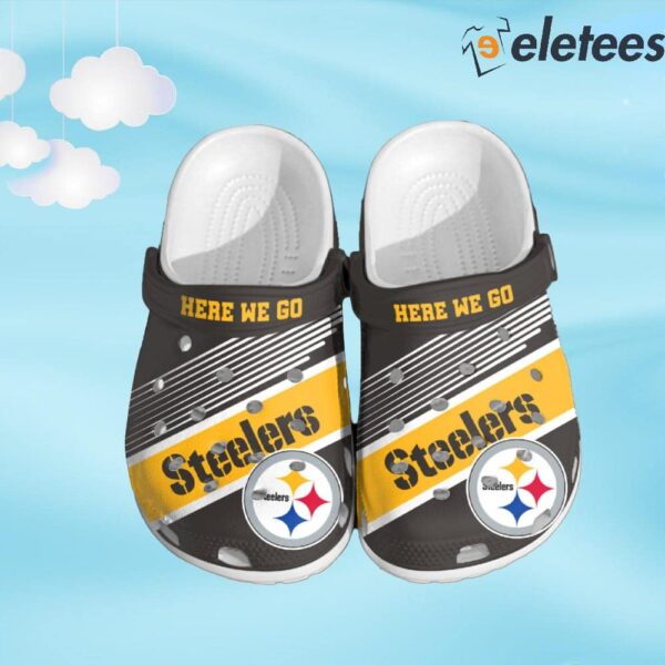 Steelers Here We Go Clogs