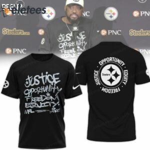 Steelers Justice Opportunity Equity Freedom Hoodie1