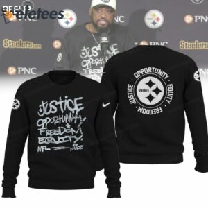 Steelers Justice Opportunity Equity Freedom Hoodie2