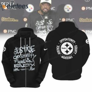 Steelers Justice Opportunity Equity Freedom Hoodie3