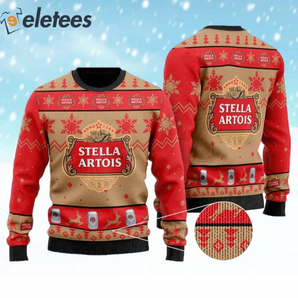 Stella Artois Christmas Ugly Sweater