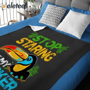 Stop Staring Toucan Blankets