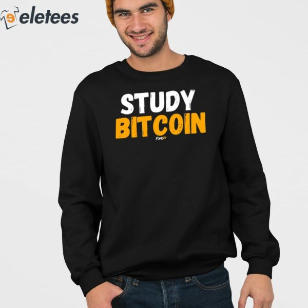 Study Bitcoin Shirt