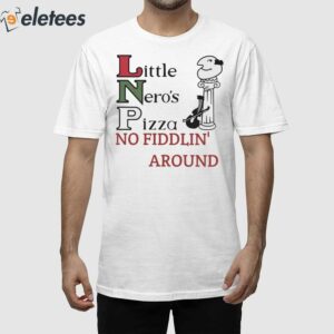 TJ Watt Little Nero's Pizza No Fiddlin' Around Hoodie