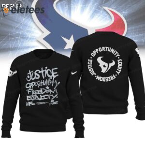 Texans Justice Opportunity Equity Freedom Hoodie2