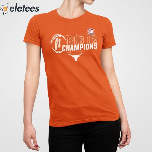 Texas Longhorns Big 12 Championship Shirt