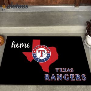 Texas Rangers Home Doormat1