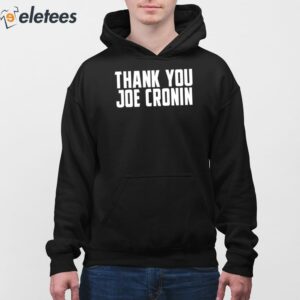 Thank You Joe Cronin Shirt 3