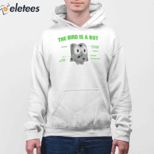 The Bird Is A Bot Sweatshirt 3