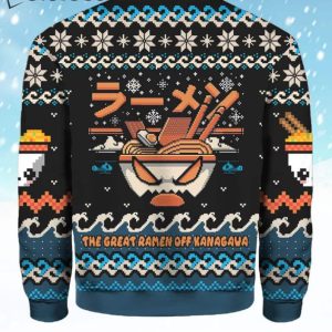 The Great Ramen Off Kanagawa Ugly Christmas Sweater 2