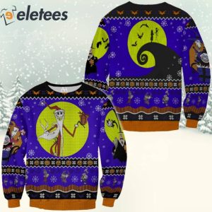 The Nightmare Before Christmas 3D All Over Print Sweatshirt 2