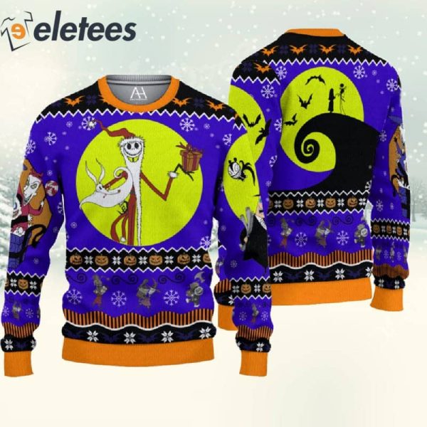 The Nightmare Before Christmas 3D All Over Print Sweatshirt