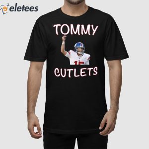 Tommy Cutlets DeVito Giants Pinched Fingers Shirt