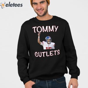 Tommy Cutlets DeVito Giants Pinched Fingers Shirt