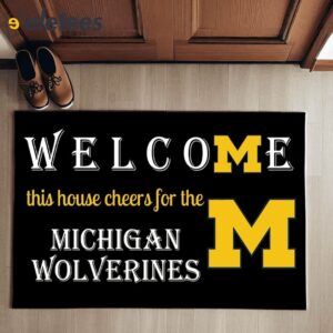 Welcome This House Cheers For The Michigan Doormat1