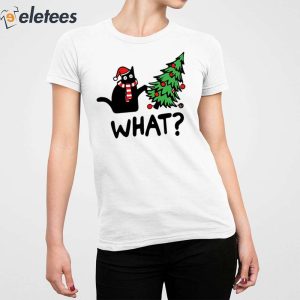 What Cat Christmas Shirt 2