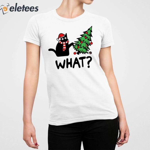 What Cat Christmas Shirt