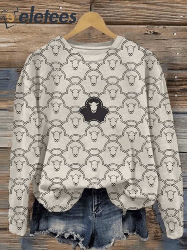 Women’s Diana’s Black Sheep Art Sweatshirt