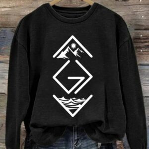 Women's God Is Greater Than The Highs And Lows Print Sweatshirt