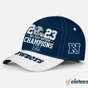 2023 NFC East Champions Cowboys 3d Cap 2