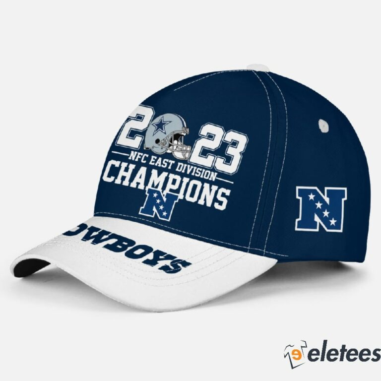 2023 NFC East Champions Cowboys 3d Cap