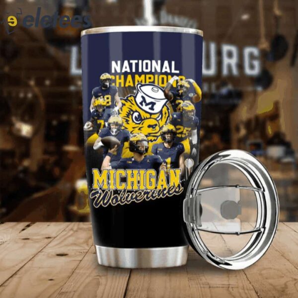 2024 National Champions Michigan Tumbler