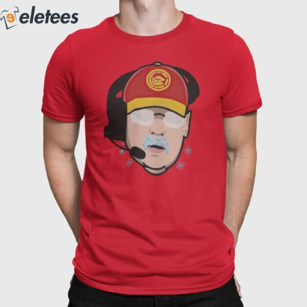 Andy Reid Frozen Mustache Shirt