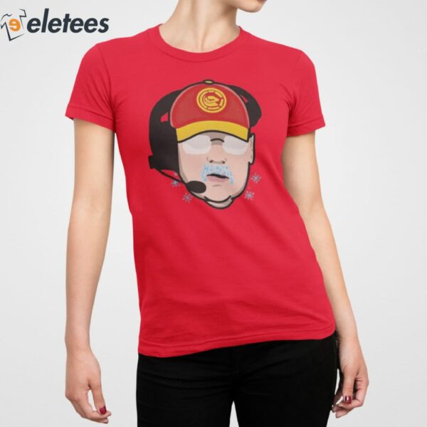 Andy Reid Frozen Mustache Shirt