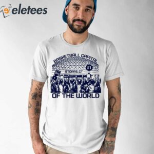 Basketball Capital Storrs Ct Of The World Shirt 1