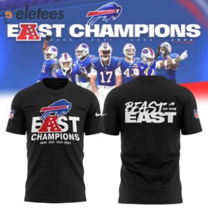 Bills AFC East Champions 2023 3D Shirt Beast Of The East1