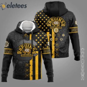 Boston Bruins 100th Anniversary 3D Apparels1