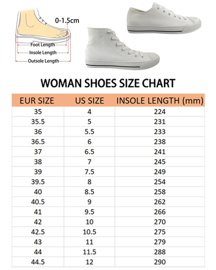 Canvas Shoes Size Chart (3)