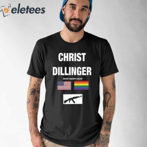 Christ Dillinger Based Negative Squad Shirt 1