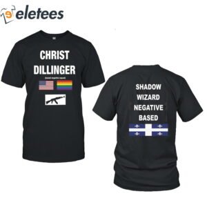 Christ Dillinger Based Negative Squad Shirt 2