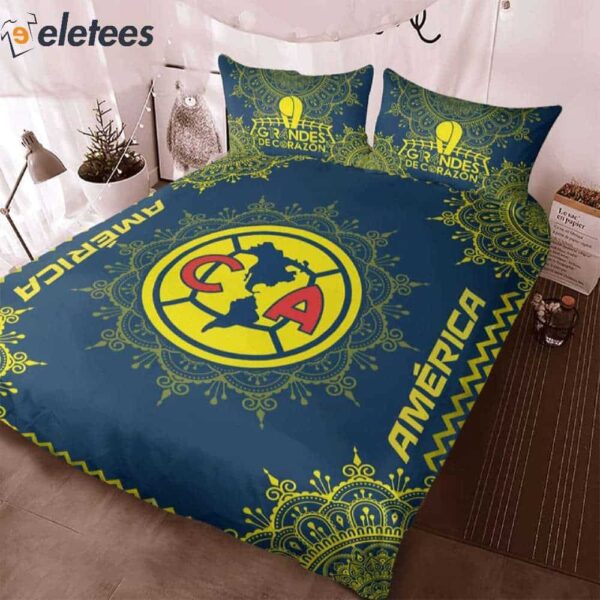 Club America Campeon 14 Champions Bedding Set