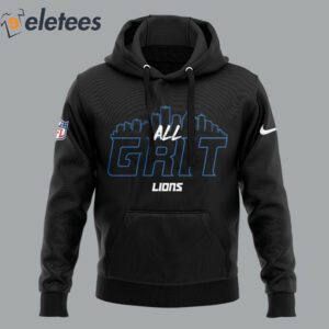 Coach Dan Campbell All Grit Lions Hoodie1