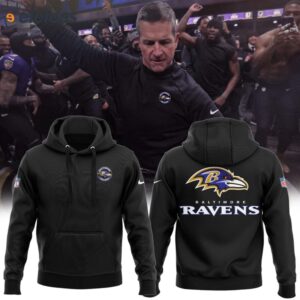 Coach John Harbaugh Ravens Hoodie National Football League 1