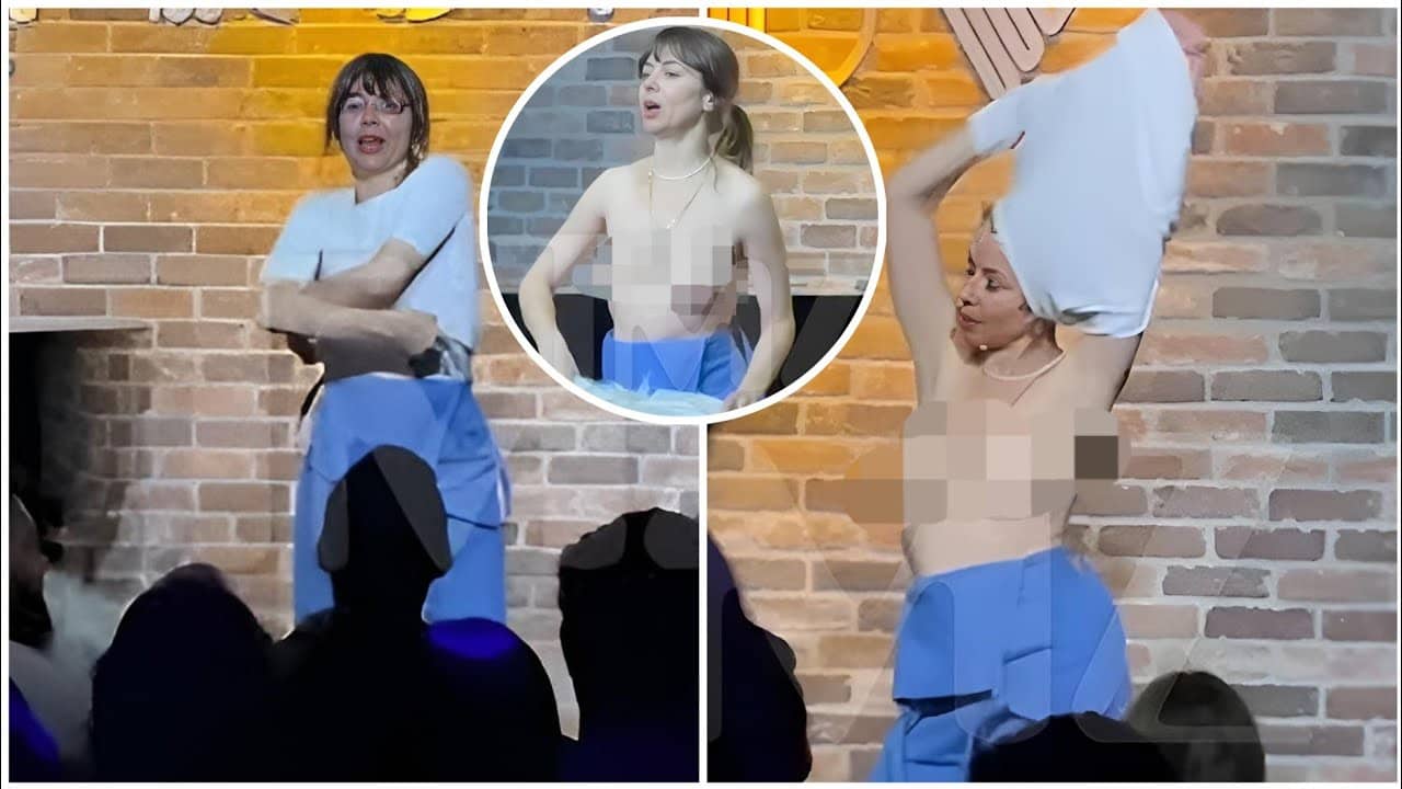 Comedian Natasha Leggero Rips Off Shirt and Audience Flash: Jaw ...
